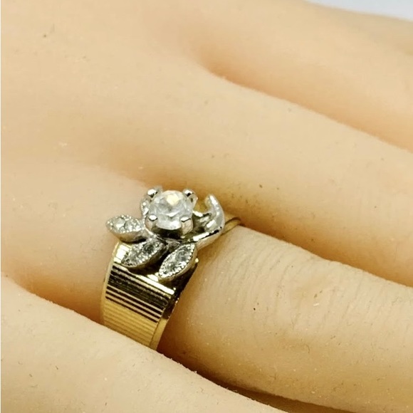 VINTAGE 24K ESPO RING - Picture 8 of 15